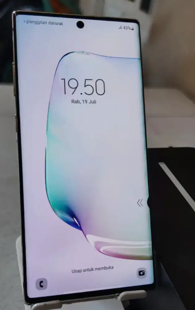 Handphone Samsung Galaxy Note 10 Plus SEIN 12/256 5G Fullset