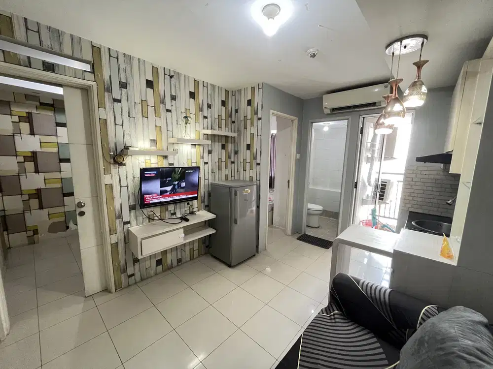 Tahunan Siap Huni 2BR Furnished Samping Mall Apartemen Bassura City