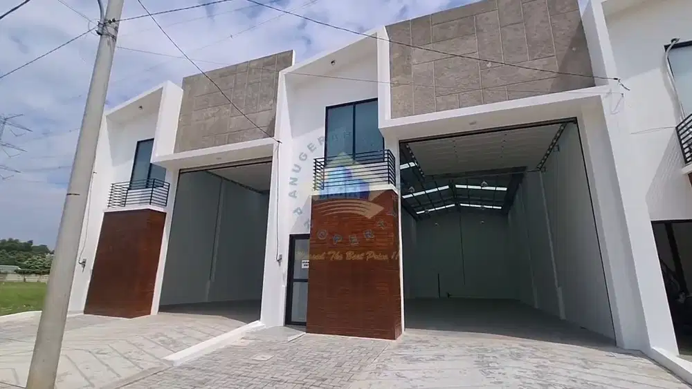 JUAL GUDANG BARU 19x8m  SIAP PAKAI DEKAT TOL NAROGONG CILEUNGSI BOGOR