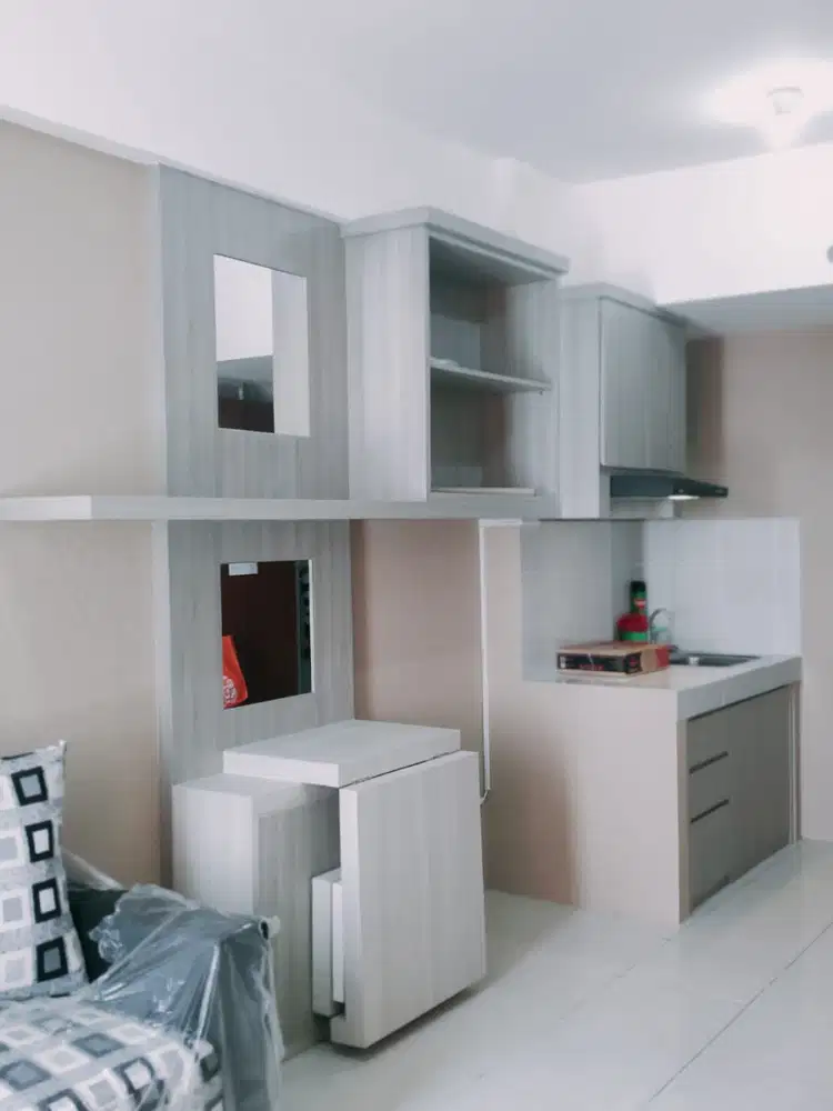 SEWA Apartemen Puncak Kertajaya 2 BR, Furnish Baru, Surabaya Timur