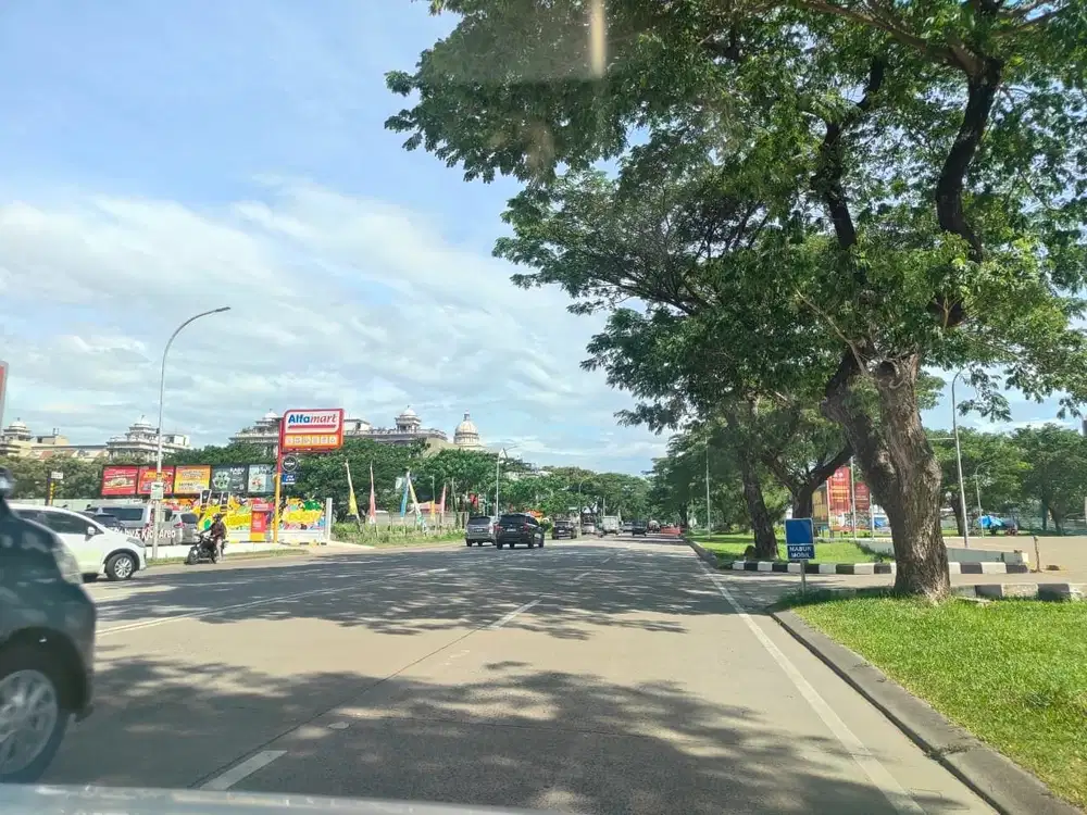 Disewakan tanah komersial di Alam Sutera samping Tol alam sutera