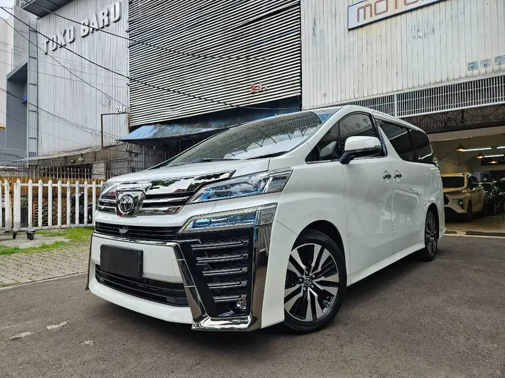 Antik ori 35 rb km Vellfire 2.5 G TSS atpm 2023 nik 2022 putih white