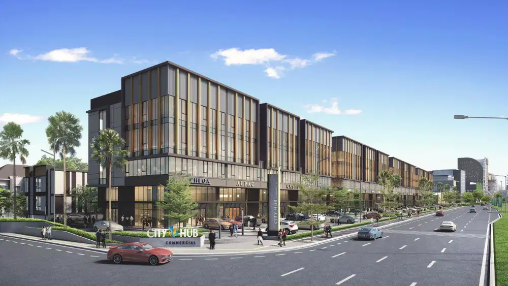 City Hub Workplace and Commercial Space Ruko Premium di Boulevard GS