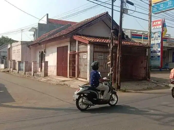 RUMAH BISA BUAT USAHA DEKAT INDOMARET DI SUKAMAJU JONGGOL BOGOR
