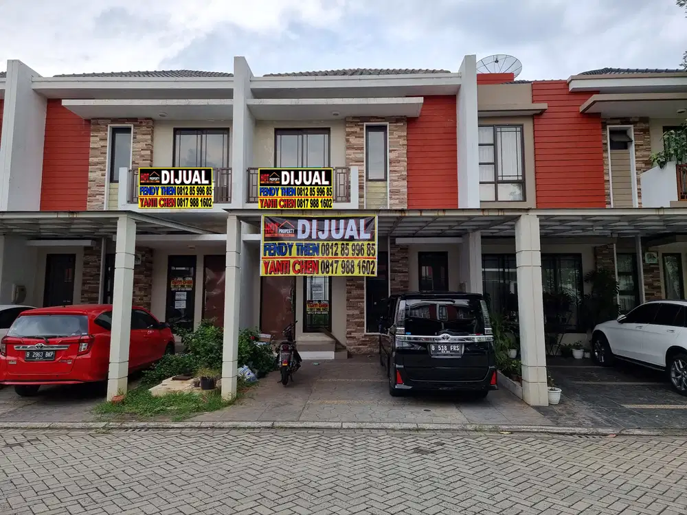 Dijual Rumah Baru Murah Rapi di Green Lake ukuran 6x18 Siap Huni