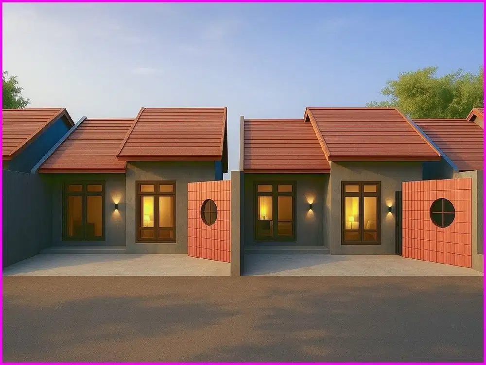 Tawangsari Pengasih, Rumah Murah Yogyakarta Gaya Arsitektur Japandi Type 50