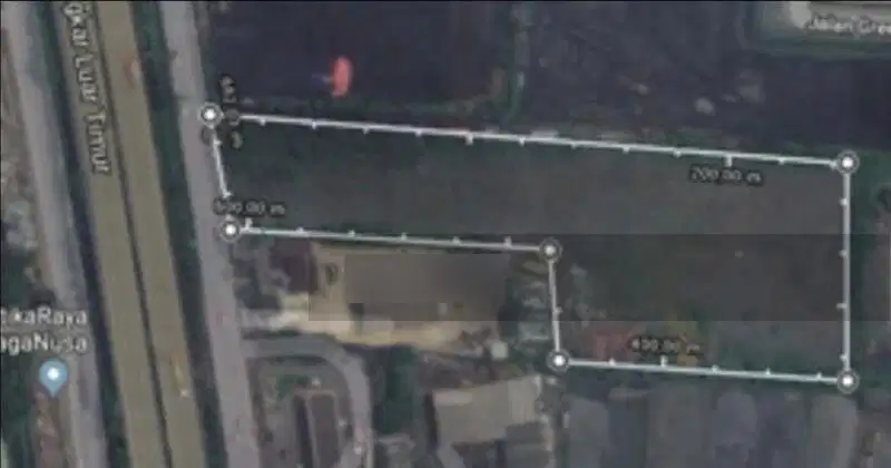 DIJUAL KAVLING CAKUNG CILINCING RAYA, JAKARTA UTARA, LT. 1,5 HA, HGB, DEKAT PELABUHAN TANJUNG PRIOK.