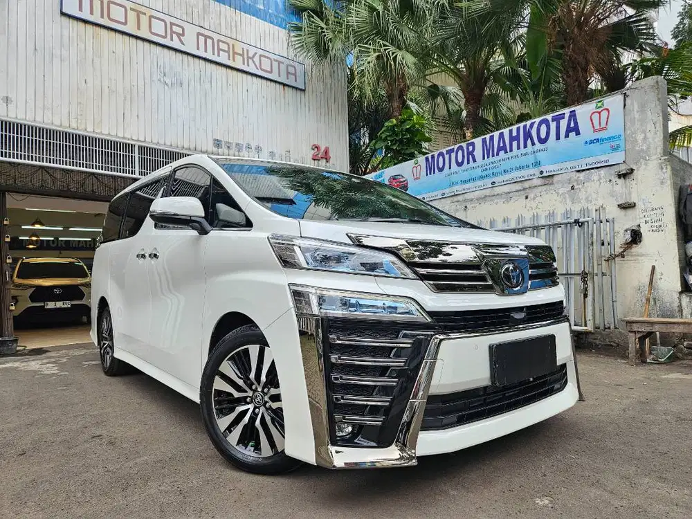 Toyota Vellfire 2.5 G TSS 2023 nik 2022 putih white antik full ori bgs