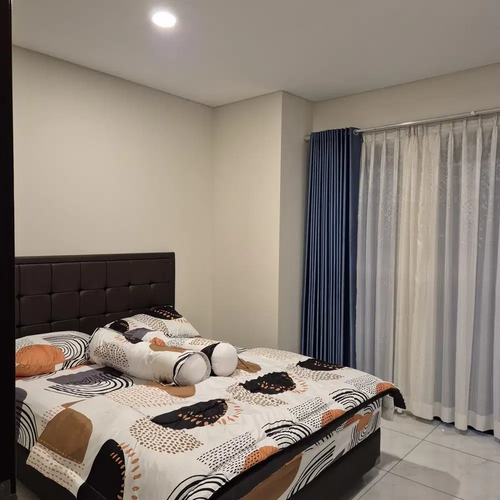 SEWA RUMAH FURNISHED NYAMAN 3 KAMAR DI KBP BANDUNG