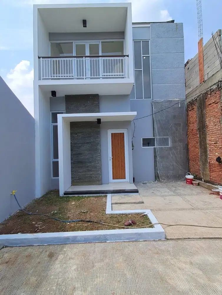 Dekat Toll Pamulang Tanah 80, Bangunan 124 4Kamar Lokasi Strategis