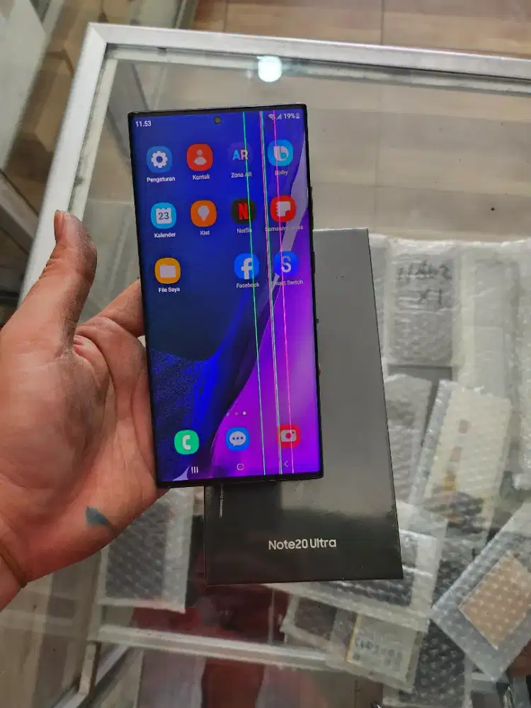 samsung note 20 ultra super mulus. lcd dan tidak ada jatuh. fullset