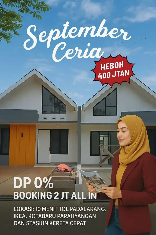 Ngapain ngontrak terus kalau bisa punya rumah di perumahan padalarang