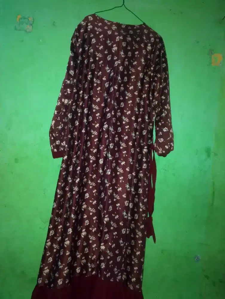 Gamis muslimah panjang