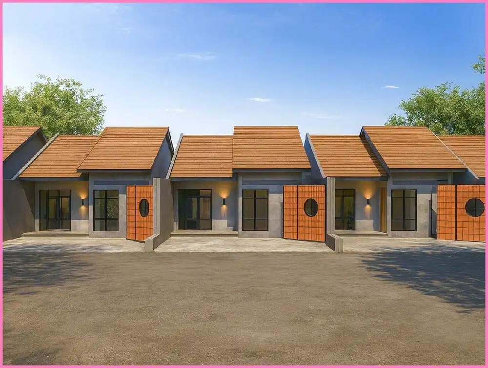 Panjatan Kulon Progo, Rumah Dijual 300 Jutaan Model Japandi Type 50