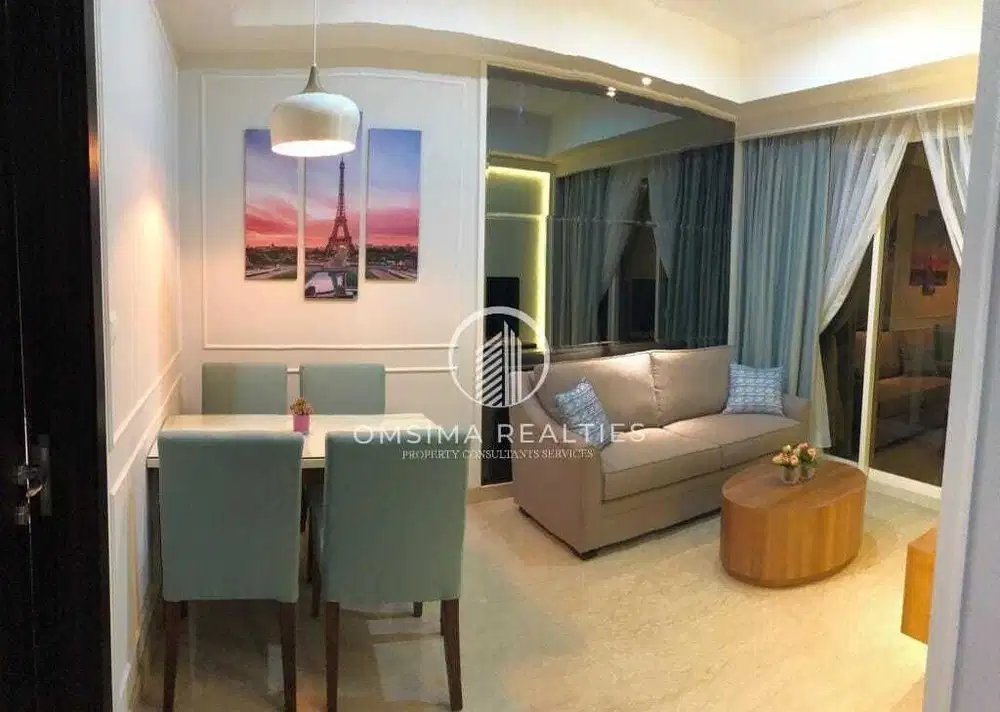 FOR RENTAL APARTEMEN MENTENG PARK 2 KAMAR TIDUR FURNITURE BAGUS