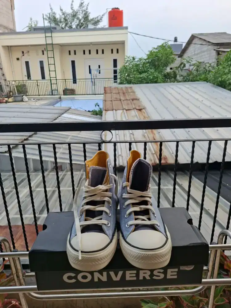 Sepatu Converse CTAS HI Ocean Retreat Navy Women Original