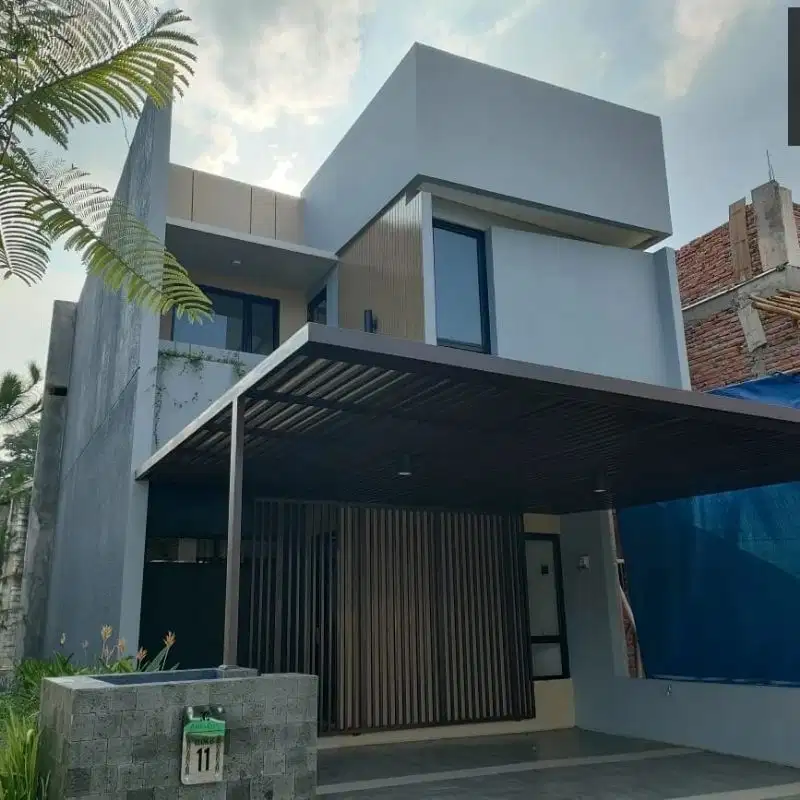 Rumah Cluster Konsep Industrialis dekat exit Tol Ciputat Gaplek