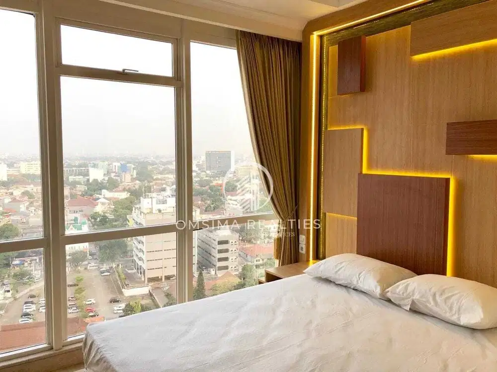 Disewakan Apartemen Menteng Park 2 Bedroom Pemandangan Kota