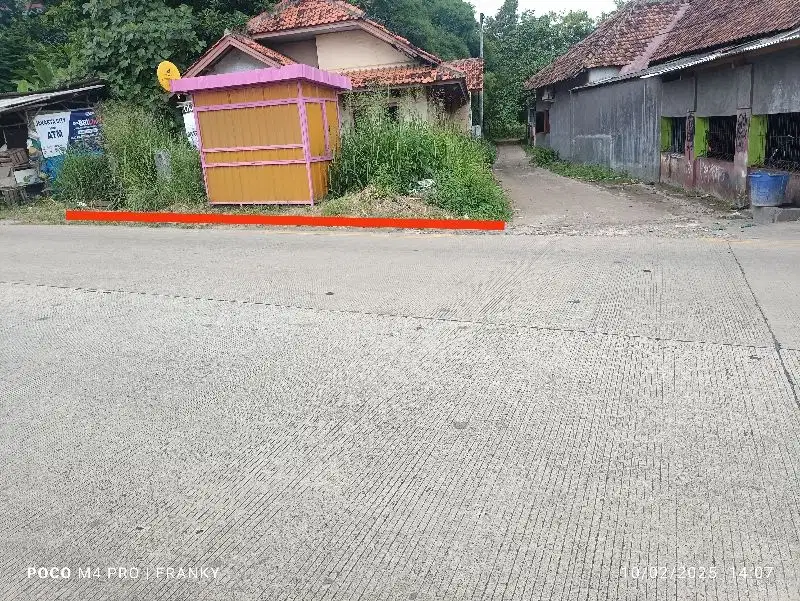 tanah di jalan raya palka palima kota serang banten