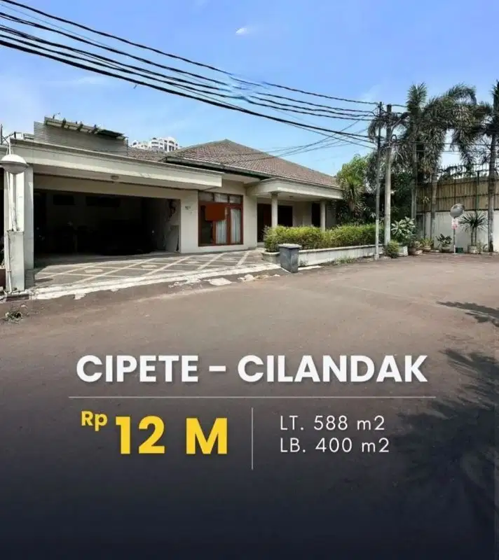 Rumah Dijual Murah Dibawah Pasar Dalam Cluster Di Cipete