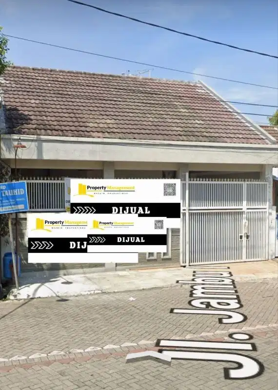 DIJUAL RUMAH TUSUK SATE PONDOK TJANDRA WARU