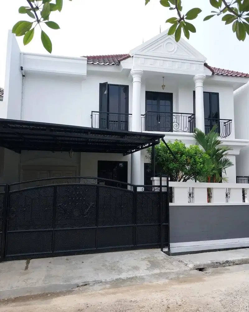 Dijual Rumah Mewah Villa Melati Mas Ukuran 12x20 Full Furnished