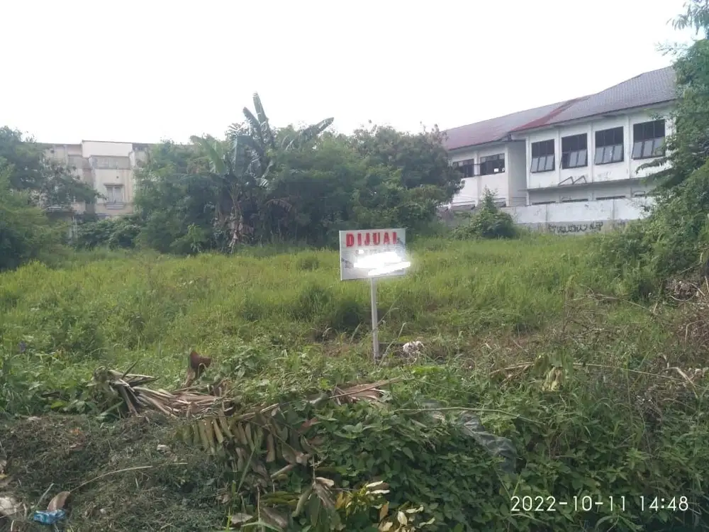 Tanah dijual Jl. SMTK belakang SMKN 8, dekat USU, Medan