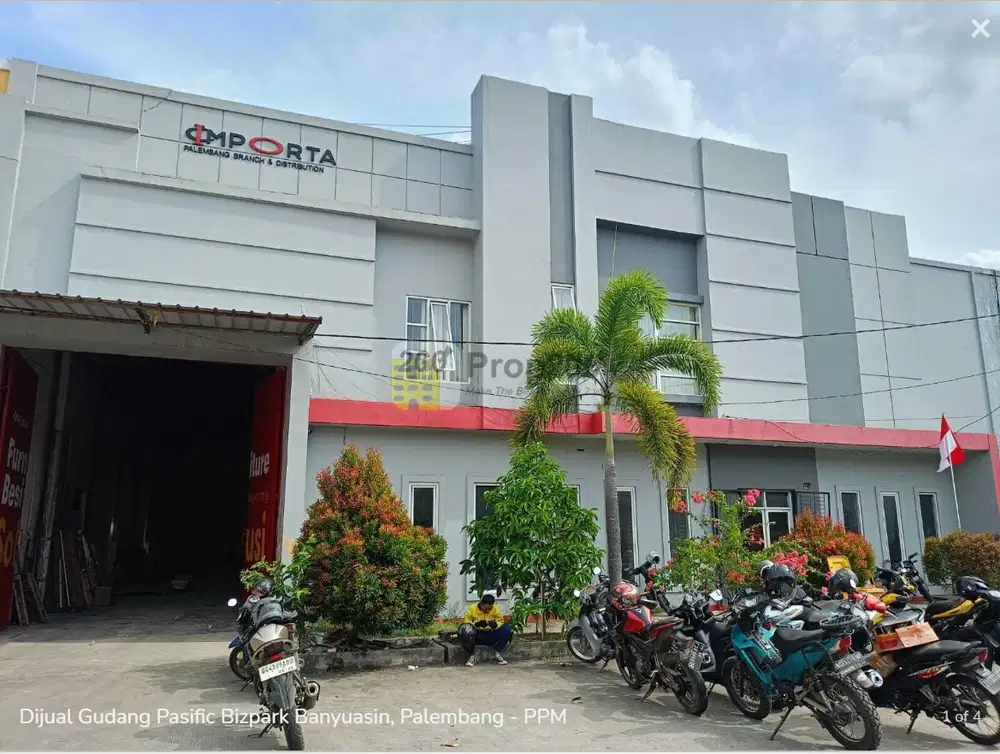 Dijual Gudang Pasific Bizpark Banyuasin, Palembang