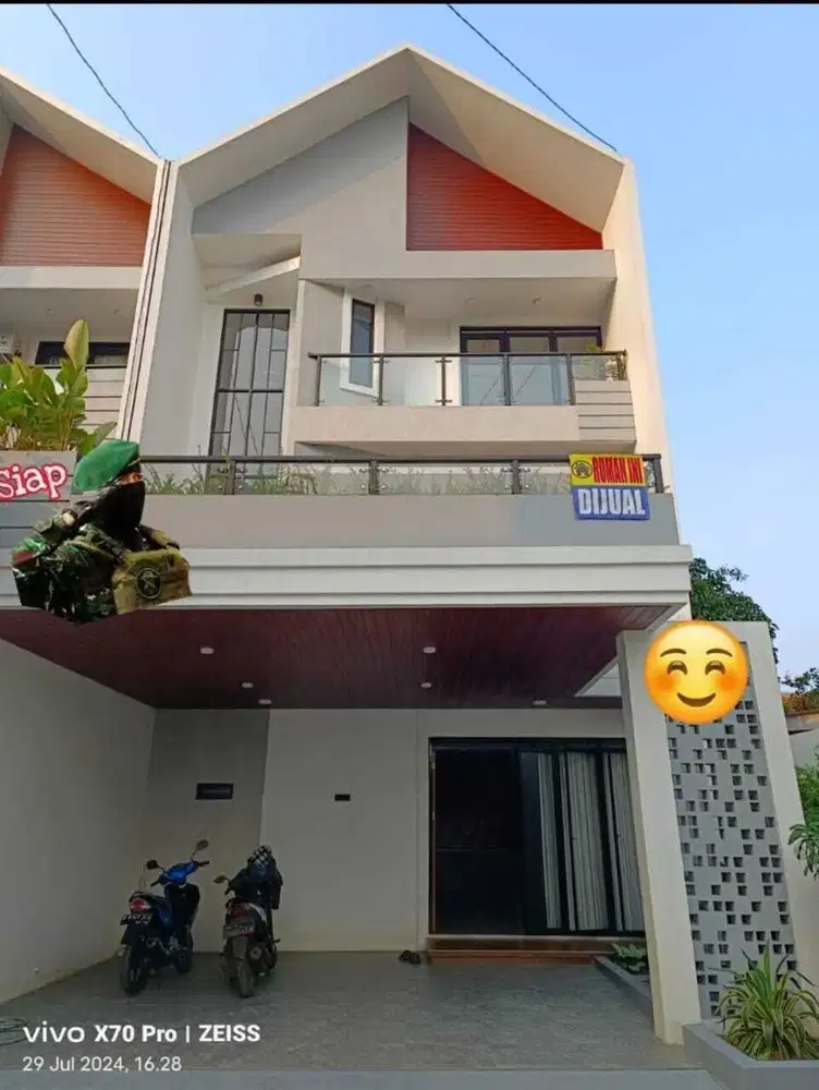 Rumah Baru Scandinavian dalam Townhouse Jagakarsa Jakarta Selatan