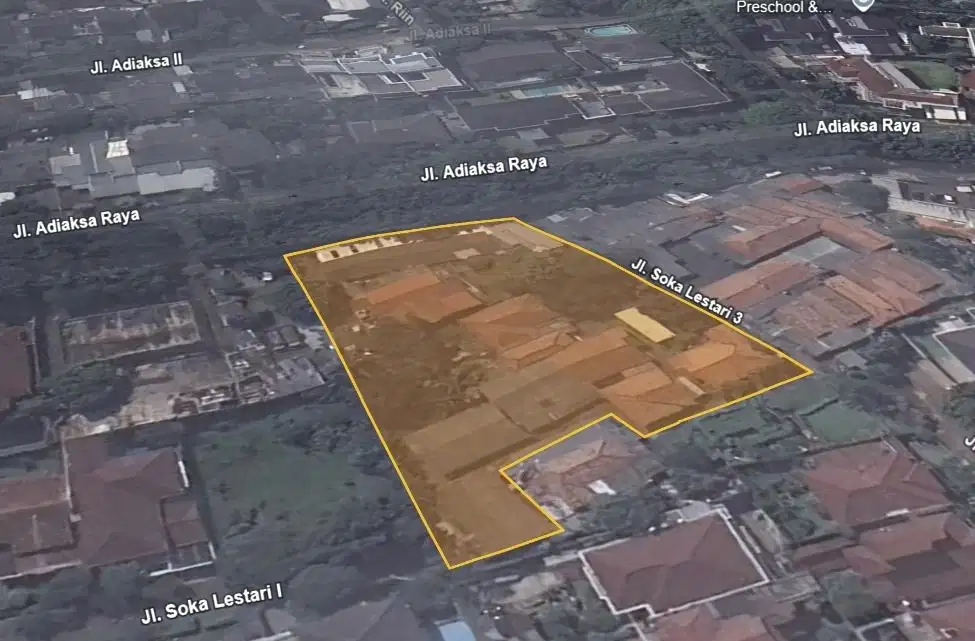 JUAL CEPAT KAVLING BESAR DI LEBAK BULUS