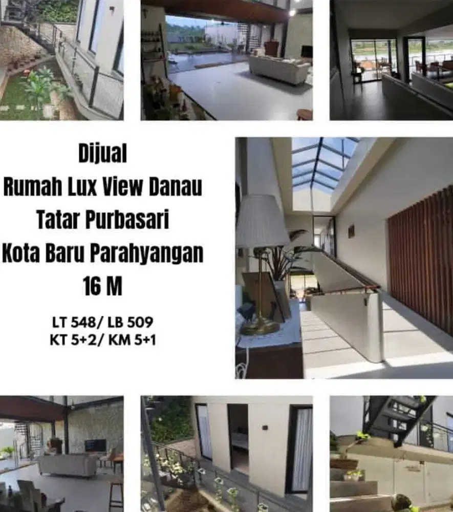 Termurah! Rumah Lux View Danau di Kota Baru Parahyangan