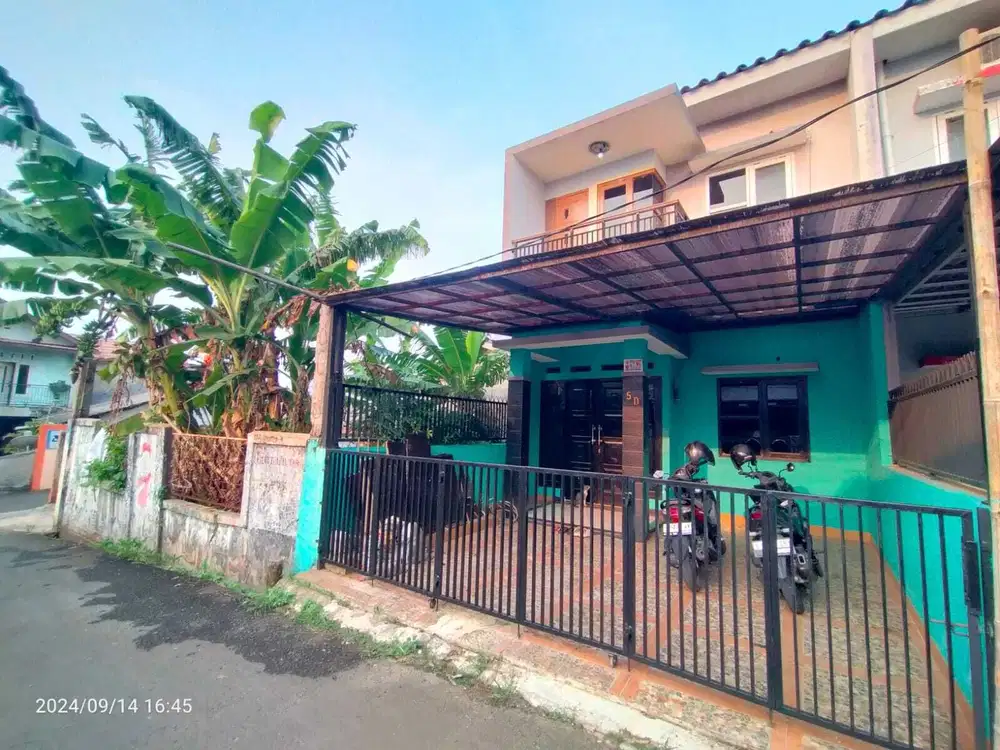 Rumah 2 Lantai Siap Huni di Pitara Hrg Bagus Dekat Stasiun Depok Lama