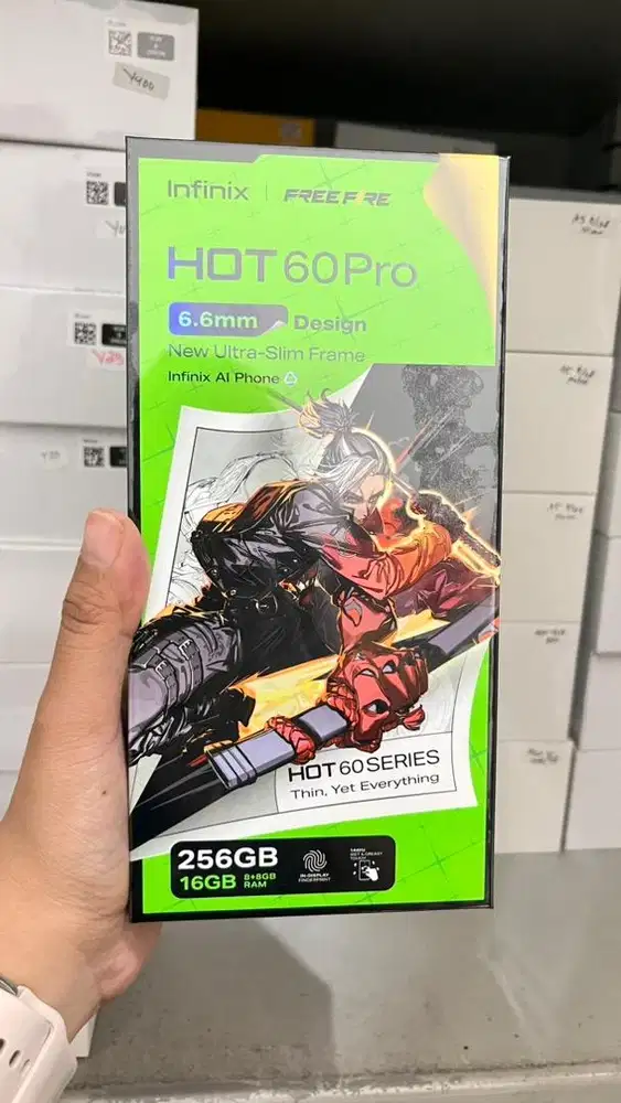 Infinix Hot 60 Pro 8/256 Garansi Resmi , Segel Box