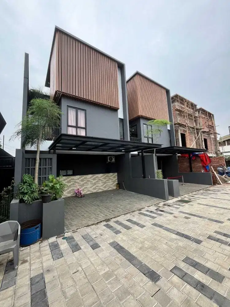 Cukup 10 Jt Pnya Rmh 3 Lt Modern Industrial 5 Menit Tol Gaplek Ciputat