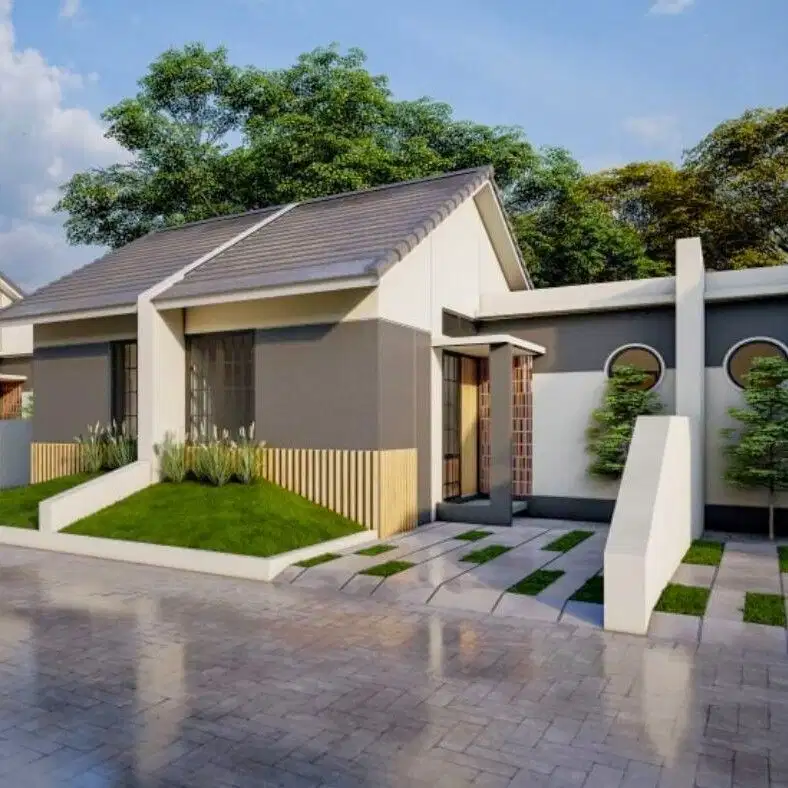Rumah Gaya Jepang di Perumahan Area Bandung Timur Cicalengka Nagreg