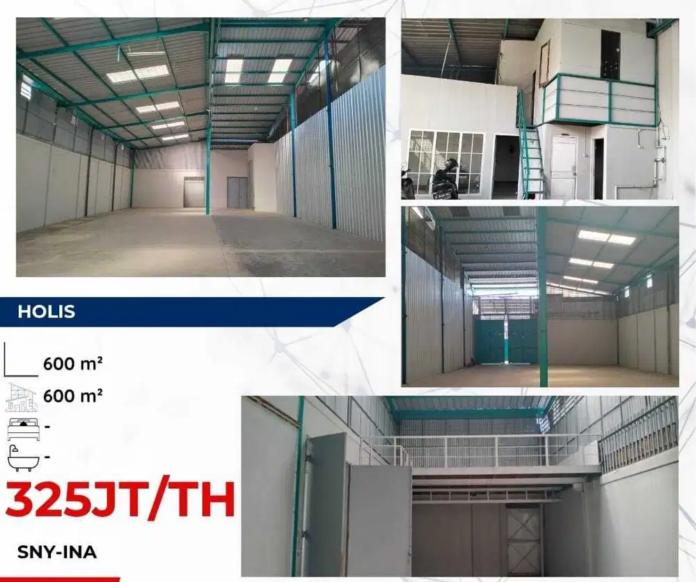 Termurah! Gudang di daerah Holis Bandung