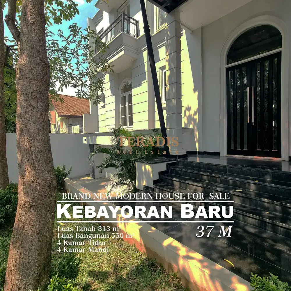 FOR SALE KEBAYORAN BARU BRAND NEW MODERN HOUSE