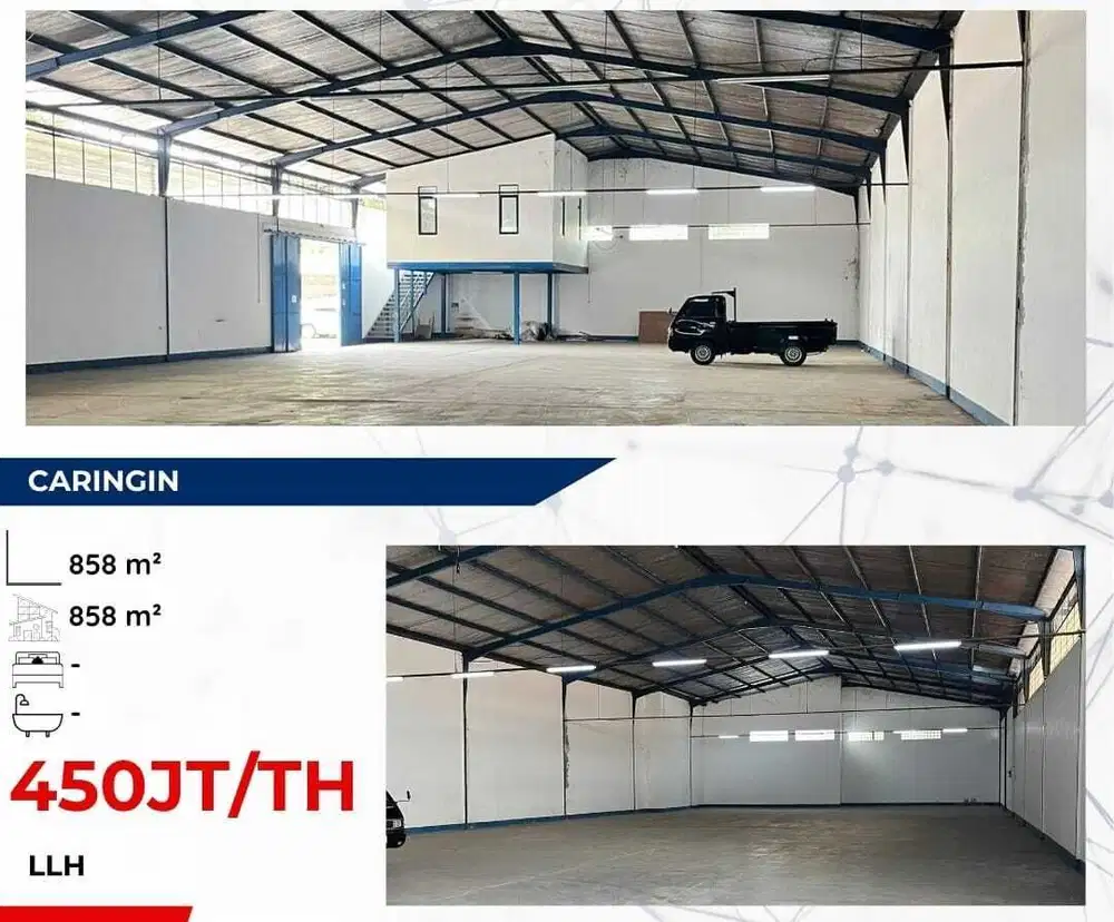 Termurah! Gudang di daerah Caringin Bandung