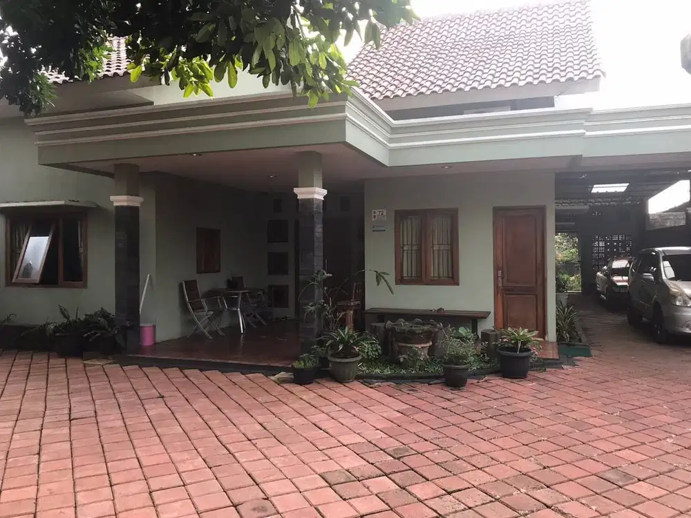 DIJUAL MURAH RUMAH + TANAH LUAS DI RAWAKALONG LIMO DEPOK
