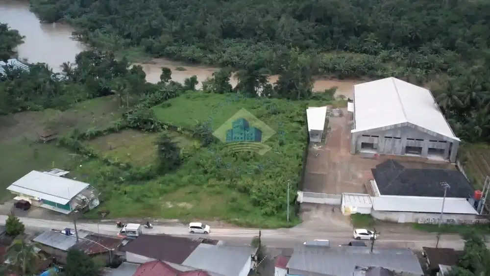 PABRIK SHM BANGUNAN BARU ADA KANTOR & MESS AKSES KONTAINER