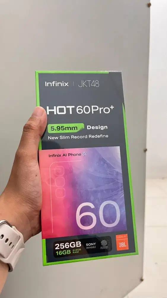 Infinix Hot 60 Pro Plus 8/256 Bodi tipis , Helio G200