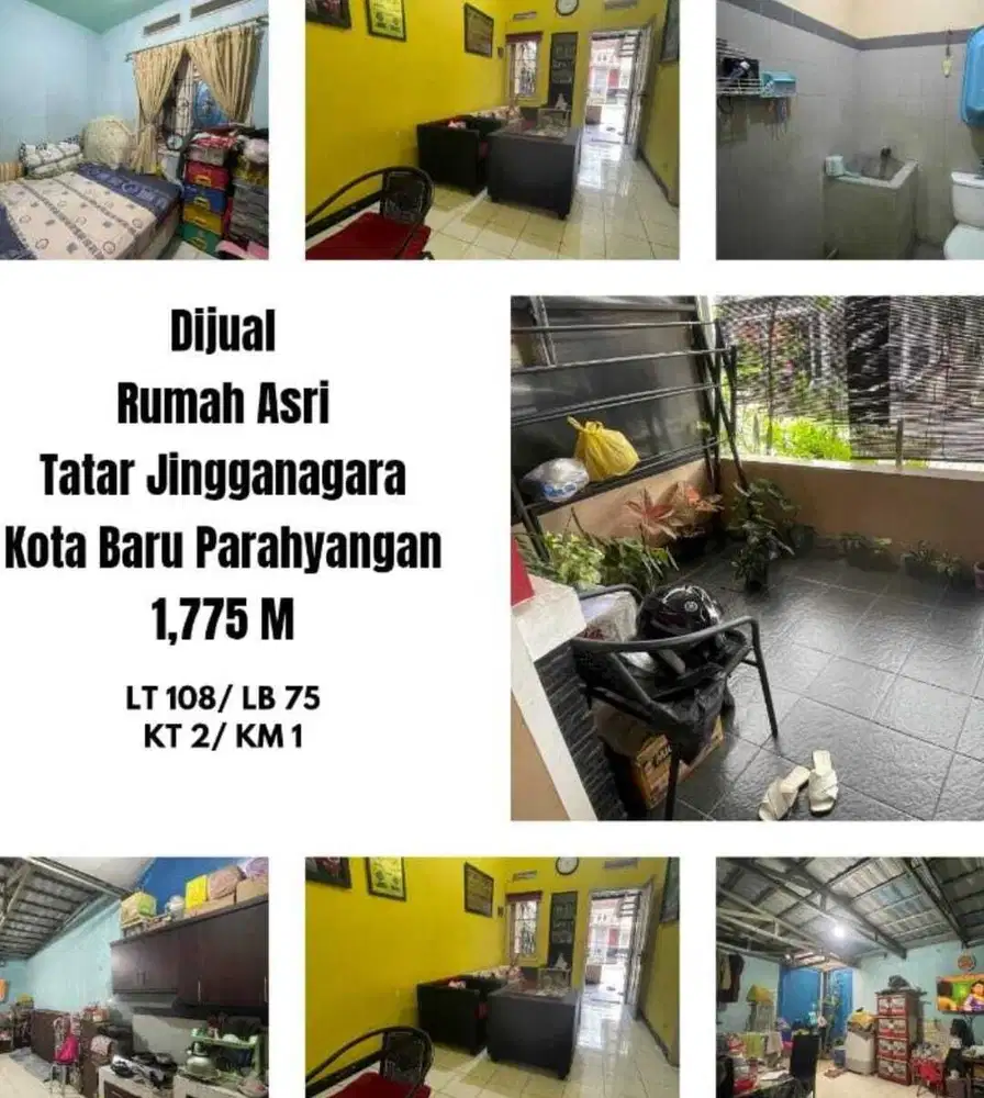 Termurah! Rumah Asri Tatar Jingganagara Kota Baru Parahyangan