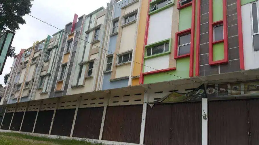 Tanah kavling komersial rangkas bitung tangerang, sudah dibangun ruko