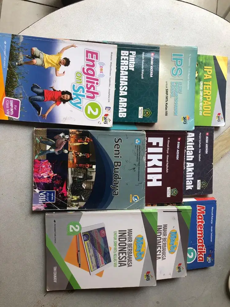 buku bekas kelas VIII