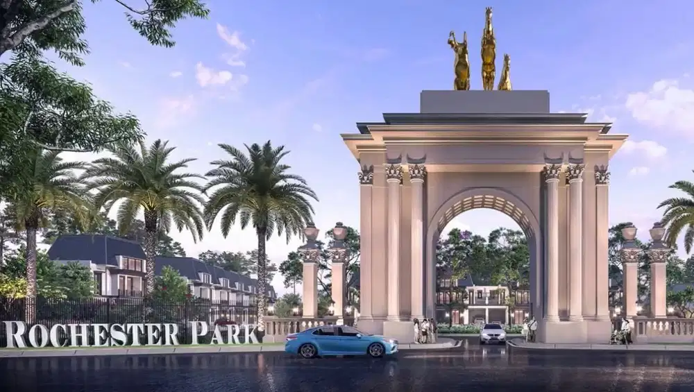 Villa di Komplek Citraland Gama City Cluster Rochester Park