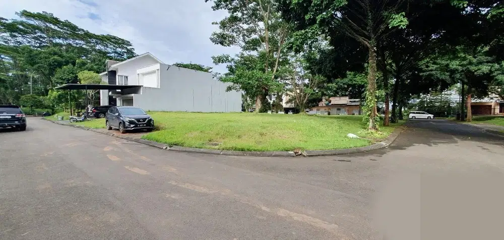 Tanah Kavling Hook 627 meter di Virginia Lagoon, Telaga Golf, BSD City