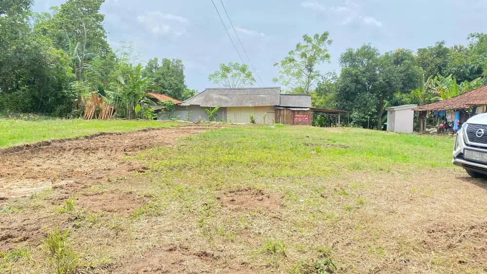 Lahan kavling Cocok untuk Hunian/Invest Fasum Jalan Cor Beton 5 meter