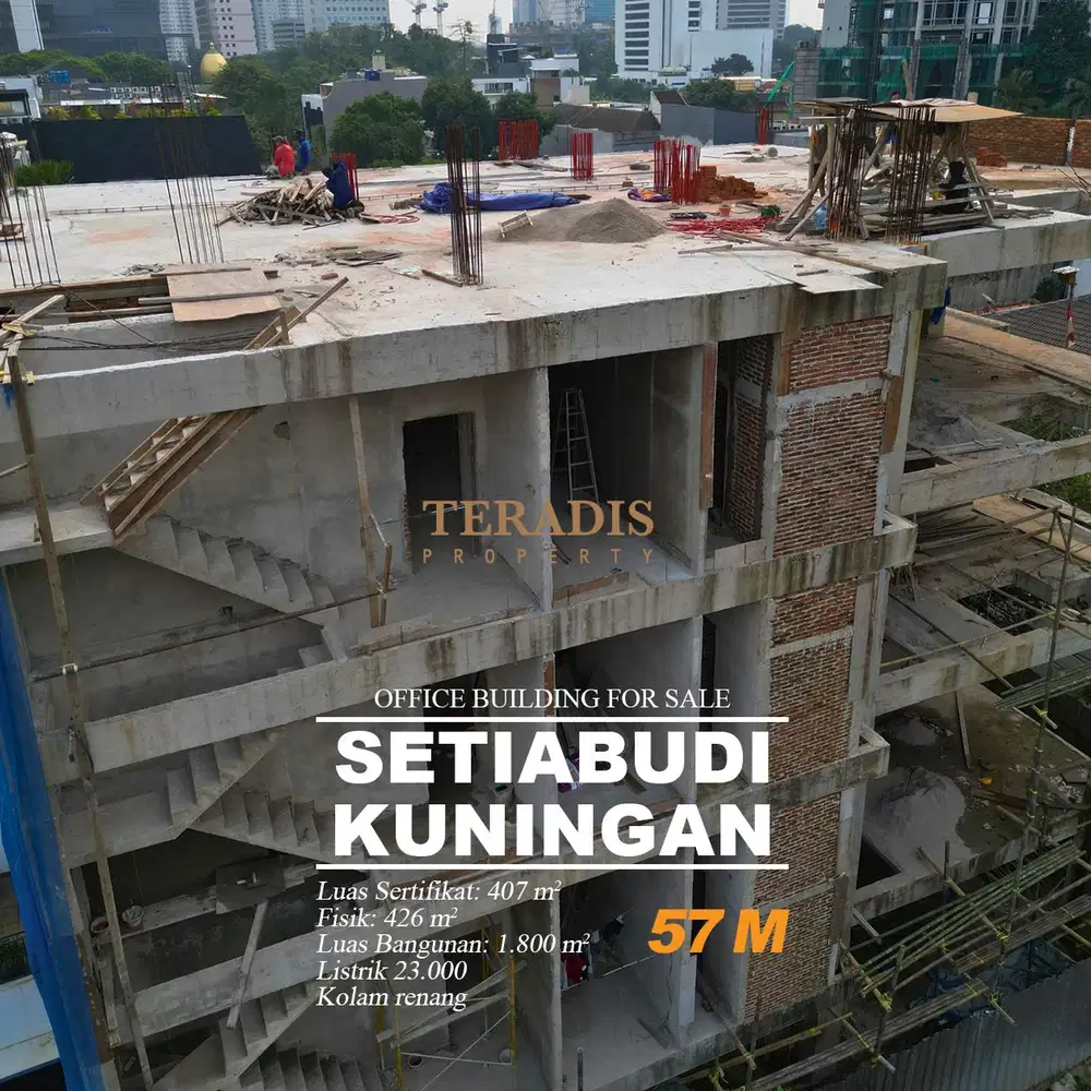 DIJUAL OFFICE BUILDING KAWASAN SETIABUDI KUNINGAN