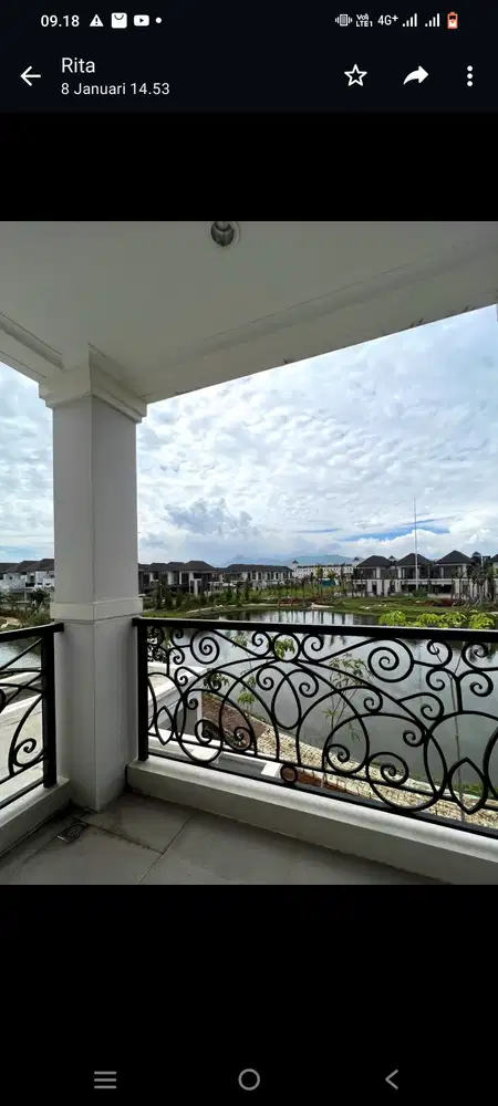 Jual rumah Podomoro Park Bandung blk view Danau dekat Tol Buah Batu