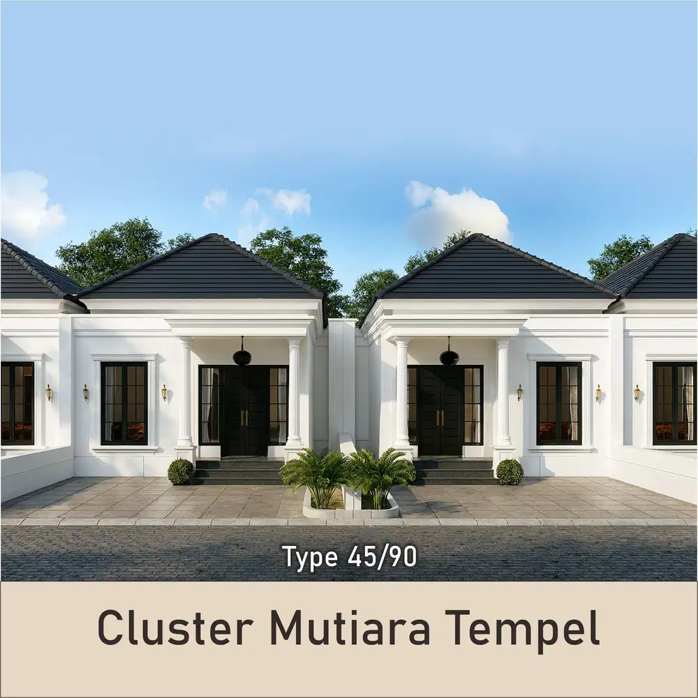 Cluster Eksklusif – Hunian Asri di Tempel, Sleman